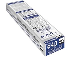 47 Rutile steel electrodes - Ø 4 mm - 1/2 box