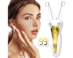 Automatische gezichtshaarverwijderaar voor vrouwen met LED-verlichting - Epilator voor gezicht en lichaamsuitharing