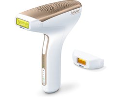 Beurer IPL Velvet Skin Pro 8500 IPL Lichtontharingsapparaat - Draadloos gebruik - Tot 300.000 lichtimpulsen - Incl. precisie-opzetstuk en netadapter - UV filter - Huidtype- en huidcontactsensor - 3 Jaar garantie