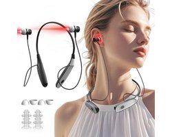 Draagbaar Roodlichttherapieapparaat voor Tinnitus met Oordopjes - 2-in-1 Oplossing