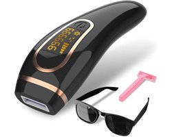 Dyla IPL Ontharingsapparaat Hair Removal - Pijnloze Haar Verwijderaar - Lichtontharing - 999.999 Flitsen - Zwart