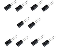 Elektrolytische condensatoren 2200uF 2200mF 6,3V - 20 stuks