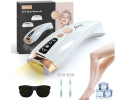 IPL-Apparaten Ontharing - 999.999 Flitsen - Saffierijskoelsysteem - 6 Energieniveaus - Duurzame Ontharing Voor Vrouwen, Mannen, Gezicht, Oksels, Bikinizone"