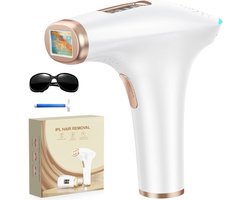 IPL Laser Ontharing Apparaat met 9 Niveaus - 999.900 Flitsen voor Man en Vrouw - Pijnloze Huidverzorging