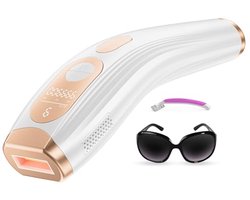 IPL Laser Ontharing Apparaat voor Thuisgebruik - Permanent Ontharingsoplossing voor Vrouwen en Mannen