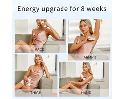 IPL Ontharingsapparaat Met 6 Standen – Pijnloos Ontharen Voor Thuisgebruik - Verwijder Haartjes Thuis - IPL - Verwijder Haar met Lichtflitsen