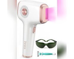 IPL Ontharingsapparaat met Koelfunctie – 999.999 Lichtpulsen – Pijnvrije IPL Ontharing – 9 Energieniveaus – Voor Lichaam, Gezicht & Bikinilijn – Voor Mannen & Vrouwen