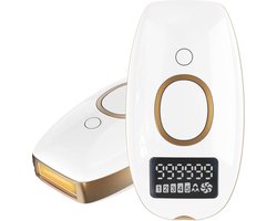 IPL Pro - Laser Ontharingsapparaat - Voor Mannen & Vrouwen - 5 Energielevels - IPL Technologie - Lichtontharing voor Thuis - Ice-Coolfunctie - Verschillende Opzetstukken - Beschermbril & Scheermes - 999.999 Flitsen