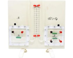 Joule Wet Demonstrator - Natuurkunde Instrument - Lesmateriaal Thermodynamica - Compleet Experimenteerapparaat - 28x28x9 cm - Grijs
