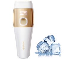 Laser Ontharing Met Ijskoelsysteem voor Lichaam en Gezicht - Effectieve Ontharing Voor Vrouwen en Mannen met 9 Energieniveaus