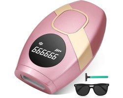 Laser Ontharingsapparaat - IPL Ontharing - Mannen & Vrouwen - Roze met Goud