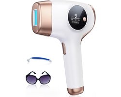 Laser Ontharingsapparaat - IPL Ontharing - Mannen & Vrouwen - Wit met Rozegoud