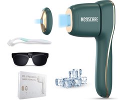 Mooscare – IPL Laser Ontharingsapparaat - Haarverwijderaar – Laserontharing – Lichtontharingsapparaat - Vrouwen – Mannen - Inclusief GRATIS beschermbril & scheermes - Groen