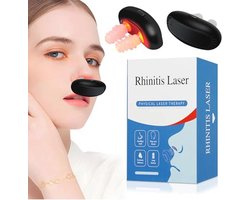 Neustherapie apparaat met rood licht voor verlichting van neusklachten