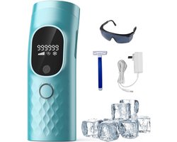 Permanente IPL laser ontharing apparaat voor lichaam en gezicht met 999.999 flitsen