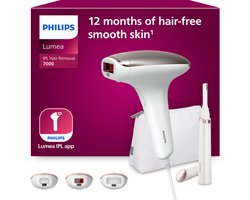 Philips Lumea IPL 7000 series - IPL Ontharingsapparaat - 3 opzetstukken met trimmer - BRI923/00