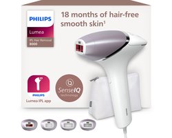 Philips Lumea Prestige 8000 series - IPL Ontharingsapparaat - 4 opzetstukken - BRI947/00
