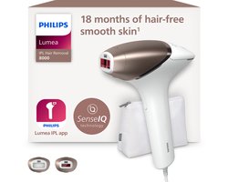 Philips Lumea Prestige 8000 series - IPL Ontharingsapparaat - twee opzetstukken - BRI945/00