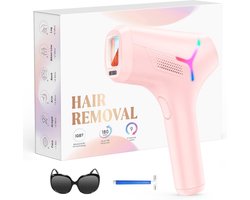 Pijnloos ontharingsapparaat - Effectieve IPL-technologie voor thuisgebruik, 9 energieniveaus en snelle resultaten