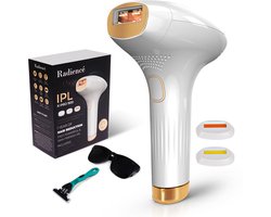 Radiencé X-Pro 900 IPL - Laser Ontharingsapparaat - 999.999 Flitsen - Epileerapparaat - 9 Standen - Inclusief scheermesje en opbergzakje