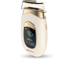 REVALL IPL Ontharingsapparaat - Lichtontharing - Laser Ontharing - Pijnloos - Inclusief Beschermbril - Premium - Wit