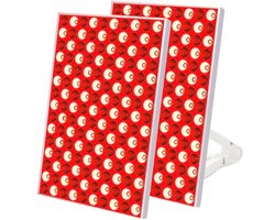 Roodlichttherapie Apparatuur voor Thuisgebruik - Diep Infrarood en Dieprood Lichtpaneel voor Pijnverlichting en Huidverbetering