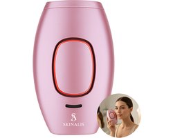 Skinalis® IPL Laser Mini – Lichtontharingsapparaat dames – Laser ontharingsapparaat met 999.999 flitsen – Epilator alternatief – 5 energieniveaus – Compact en veilig voor thuisgebruik