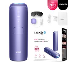 Ulike Air 3 IPL Laser Ontharingsapparaat - Gepatenteerde Saffier Pijnloos Met Ice Cooling - ontharing voor thuis - 3 modi en automatisch flitsen voor een snelle, volledige lichaamsbehandeling - Paars