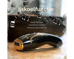 YOURS2BE - 48 WATT - IPL Laser - Ontharingsapparaat – Ice Cooling Technologie – Pijnloze Laser Ontharing Voor Thuis – Inclusief Beschermbril & Scheermes – Resultaat Na 4–6 Weken