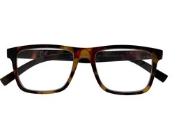 BlueShields YGD028 Multifocale computerbril +1.00 Bruin tortoise - blauw licht filter lens