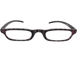 HIP Leesbril bruin gestreept +2.5