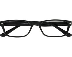 I Need You G15500 Leesbril Feeling +2.50 Zwart - Rechthoekig