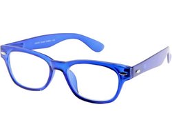 INY Woody G38800 +3.00 - Blauw/transparant - Leesbril