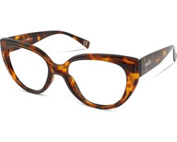 Leesbril Croon Butterfly-Multifocaal-Havanna Rood-+1.00