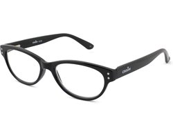 Leesbril Croon Classic-Shiny Black-+1.00