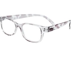 Leesbril Dames transp/paars +2.0
