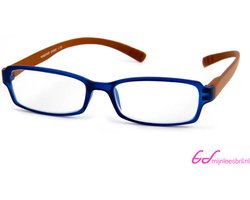 Leesbril INY Hangover G45900 bruin/blauw +3.00