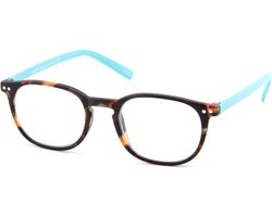 Leesbril INY Icon Double G55700 havanna/turkoois +2.50
