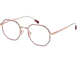 Leesbril INY YOKO-INY Koper/Rood-+1.50