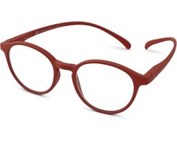Leesbril Klammeraffe -No. 12-Red -+2.50