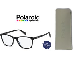 Leesbril Polaroid PLD0033 Met Blauw Licht Filter-Zwart-+3.00
