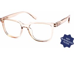Leesbril Vista Bonita Cubo met blauw licht filter-Soft Skin-+1.50