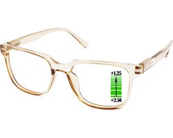 Leesbril Vista Bonita Cubo Multifocaal-Soft Skin-+1.25-+2.50