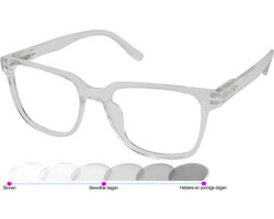 Leesbril Vista Bonita Cubo Photochromic-Transparant-+3.50