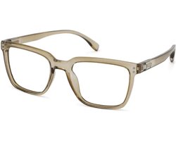 Leesbril Vista Bonita Cubo XL-Desert Brown-+0.50