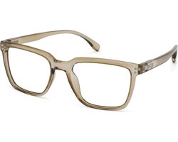 Leesbril Vista Bonita Cubo XL-Desert Brown-+1.50