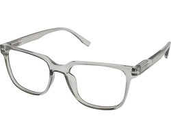 Leesbril Vista Bonita Cubo XL Met Blauwlicht Filter-Kadushi Silver-+1.50