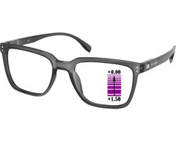 Leesbril Vista Bonita Cubo XL -progressief-Midnight-Blue-+1.50