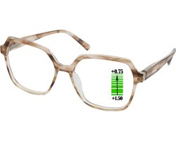 Leesbril Vista Bonita Mira Multifocaal-Maple-+0.75-+1.50