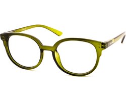 Leesbril Vista Bonita Nova Met Blauw licht Filter-Army Green-+2.00